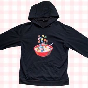 SHEIN Cereal Graphic Hoodie